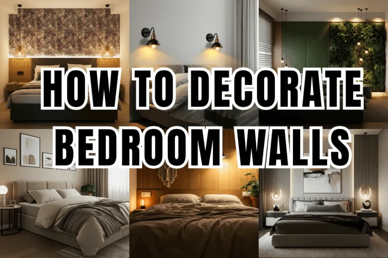 How to Decorate Bedroom Walls