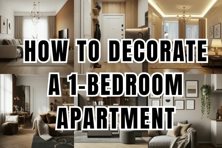 How to Decorate a 1-Bedroom Apartment