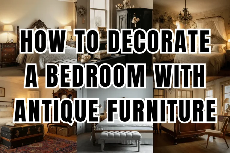 How to Decorate a Bedroom with Antique Furniture