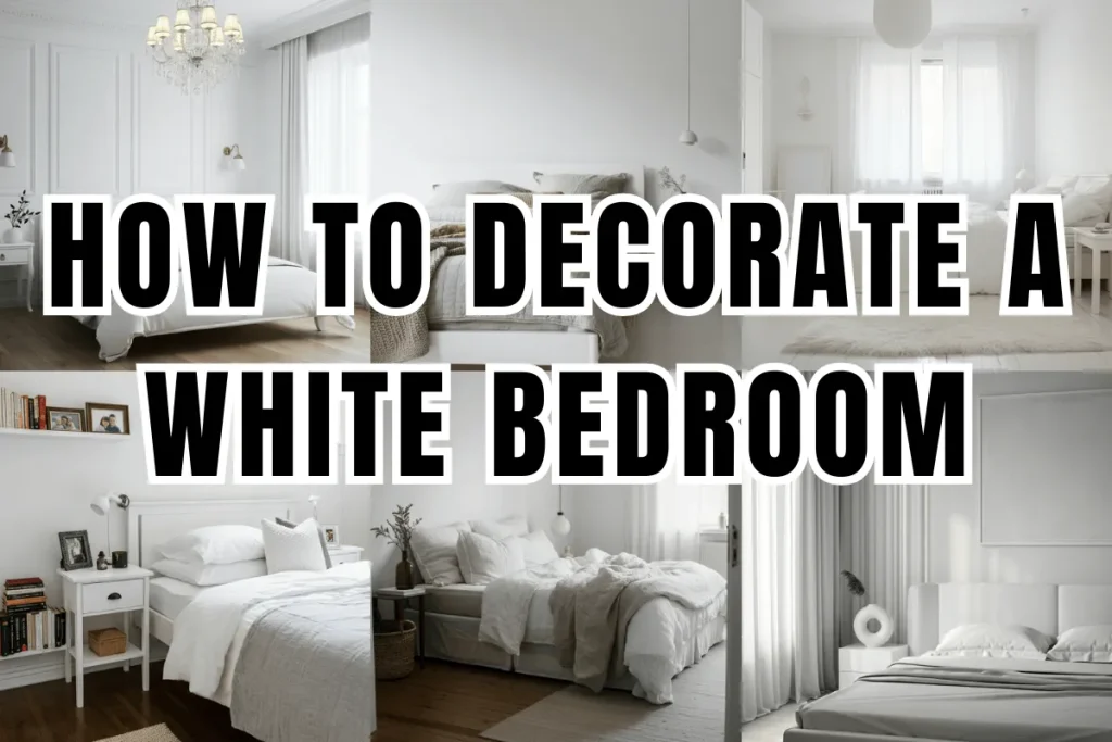 How to Decorate a White Bedroom