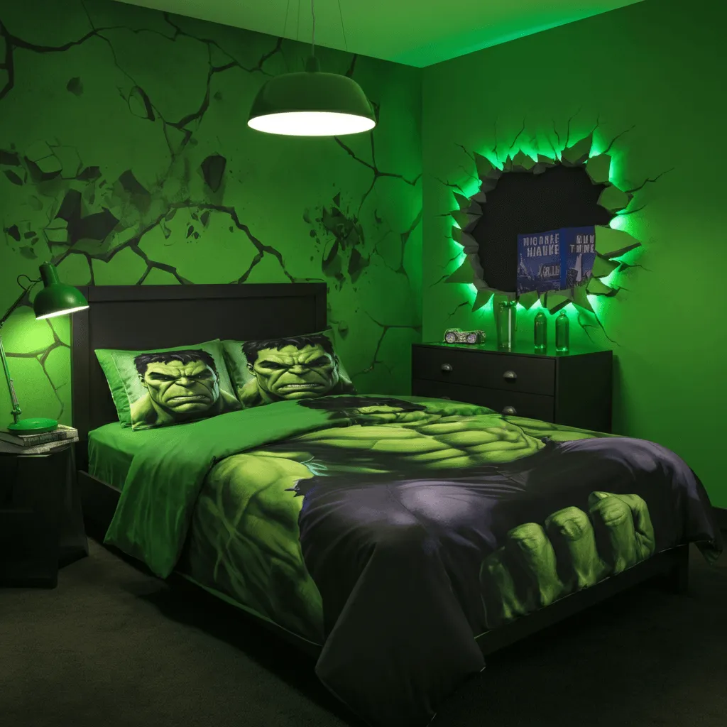 Hulk Smash Bedroom