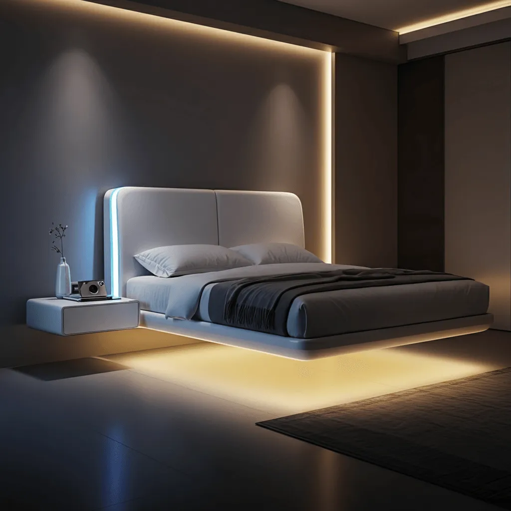 Illuminated Floating Frame