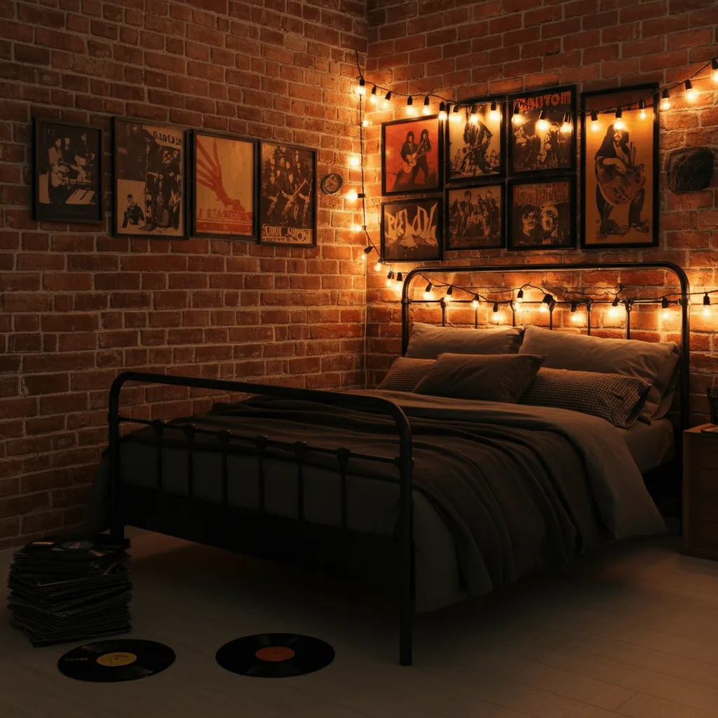 10 Bedroom Grunge Ideas That Scream Cool Without Even Trying 2 Industrial Grunge Bedroom