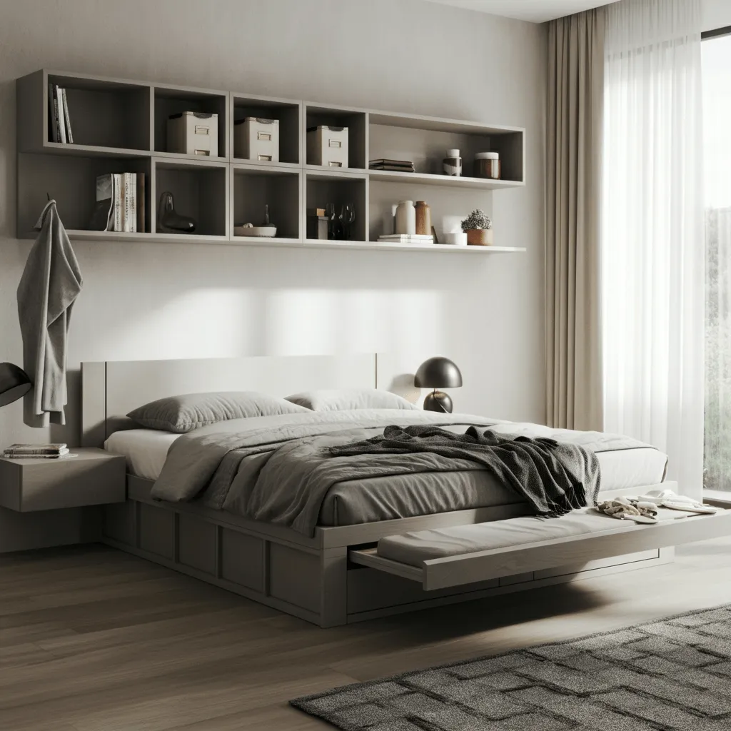 Innovative Storage Solutions for a Minimalist Bedroom