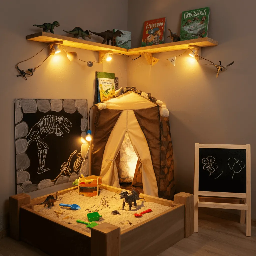 Interactive Dinosaur Play Area