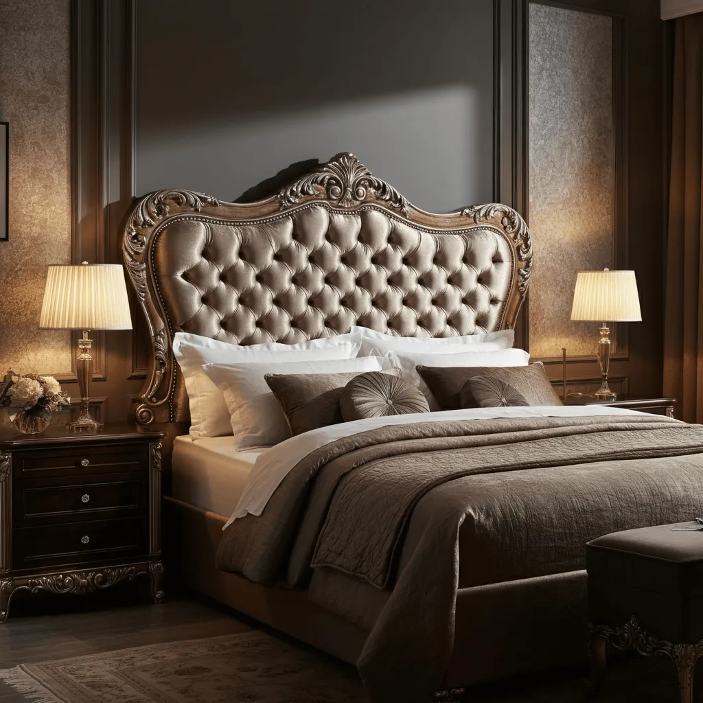Intricate Headboard Design