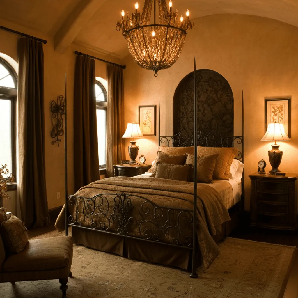 Ironwork Bedroom Elegance