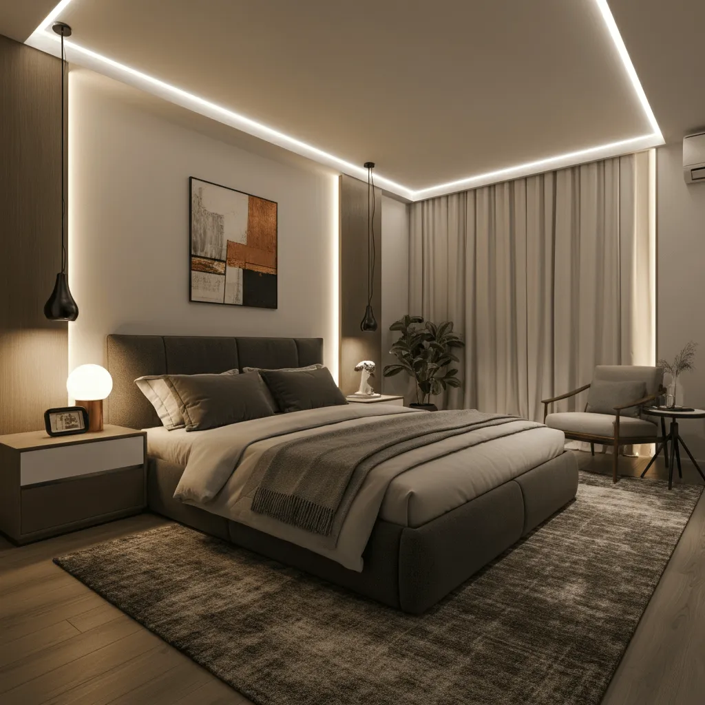 LED Strip Lighting Bedroom