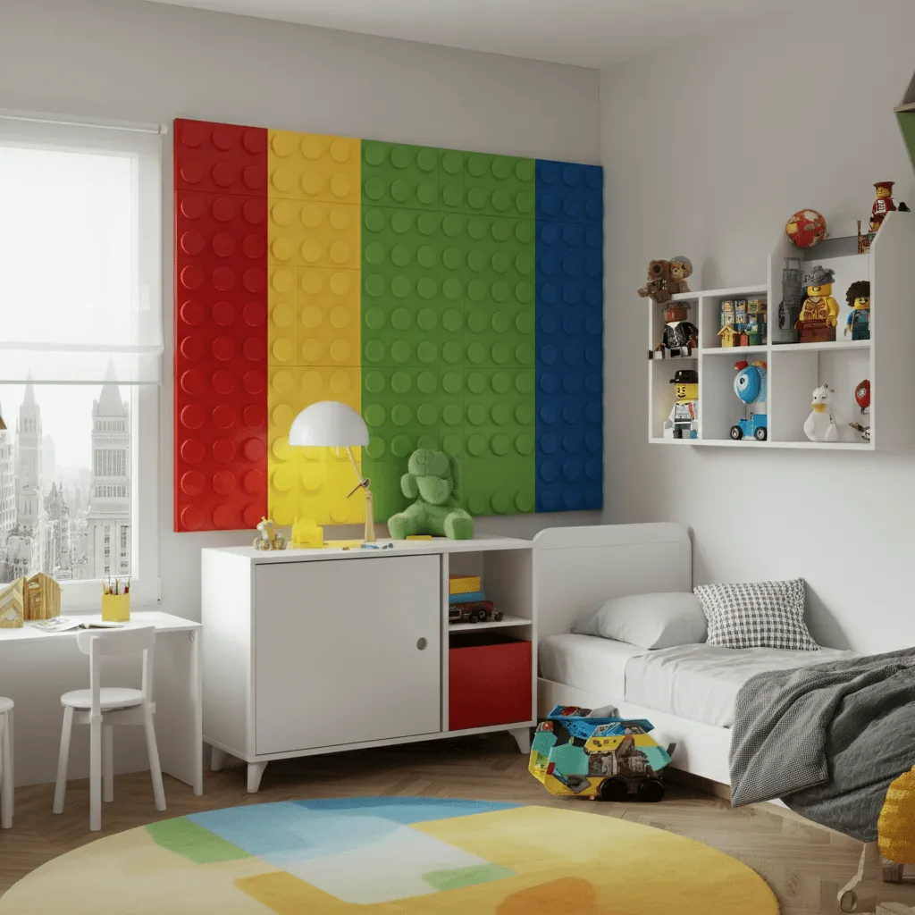 LEGO Brick Wall Panels