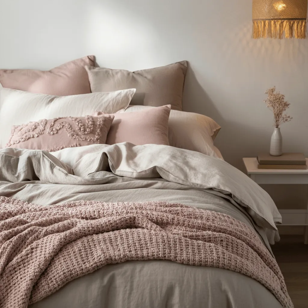 Layered Bedding Bedroom