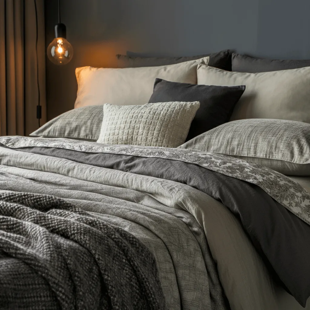Layered Bedding Bedroom