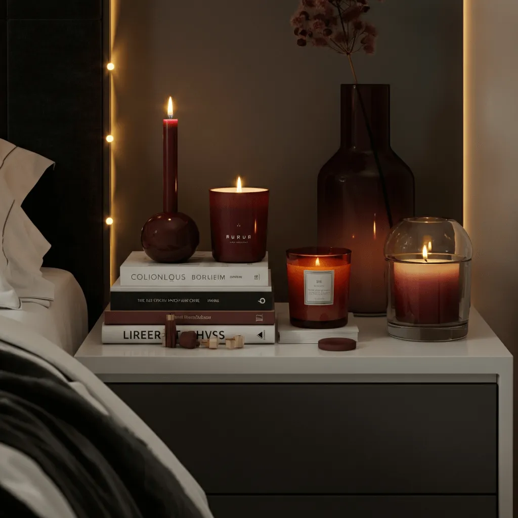 Layered Burgundy Accessories