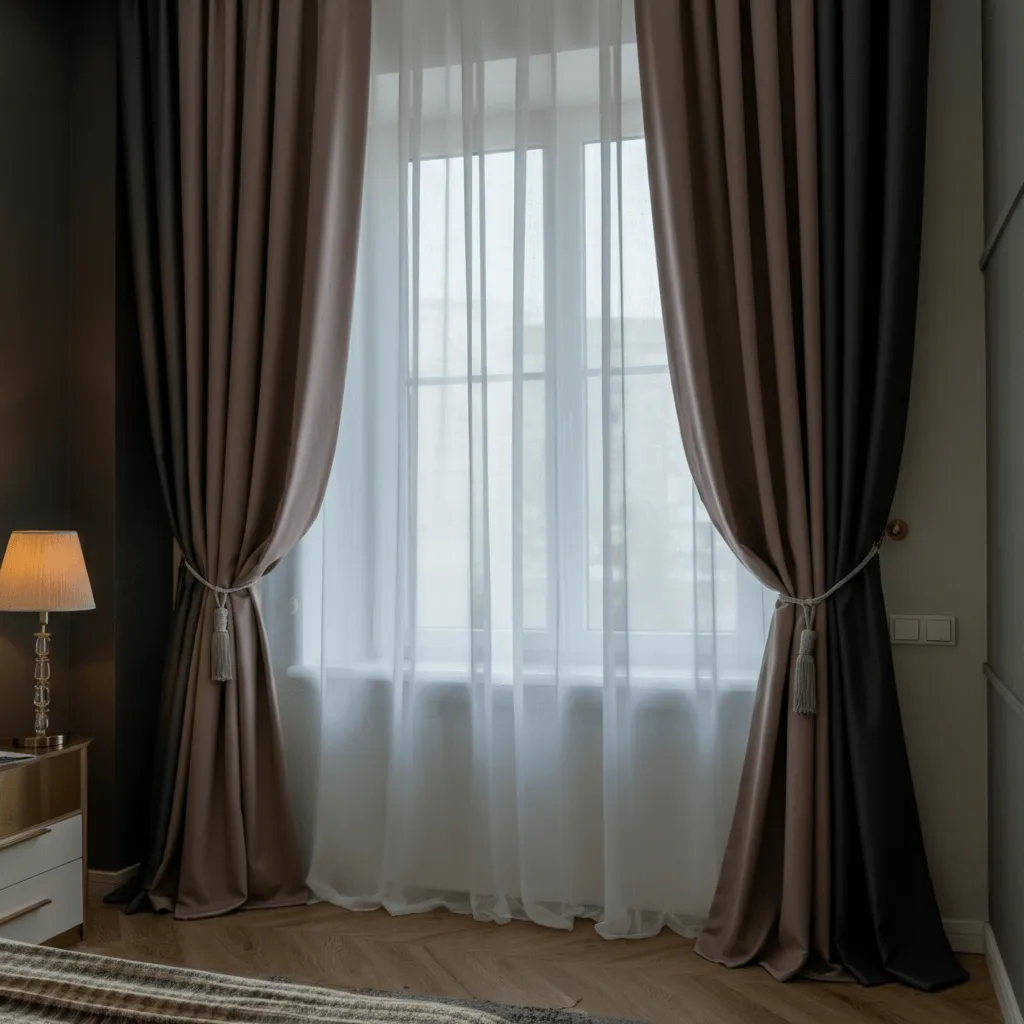 Layered Curtains for Depth