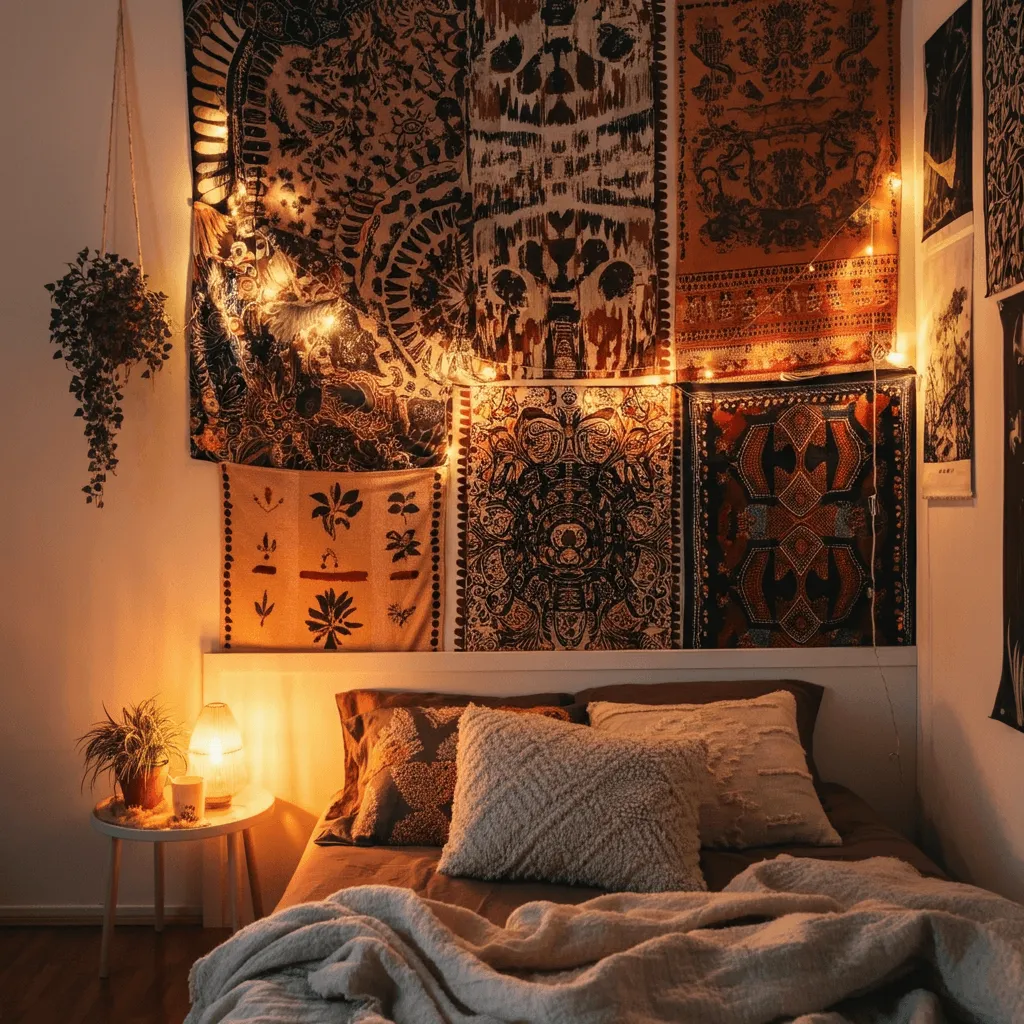Layered Tapestries Display
