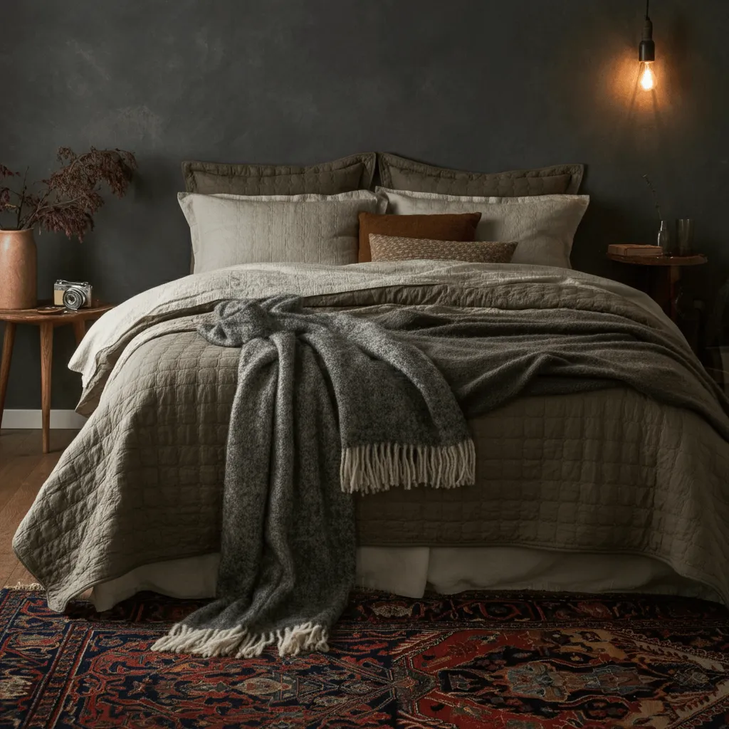 Layered Textiles and Persian Rugs