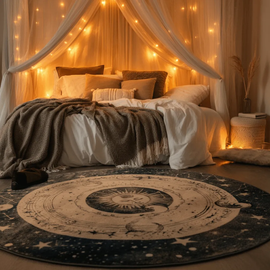 Layered Textures Bedroom Decor