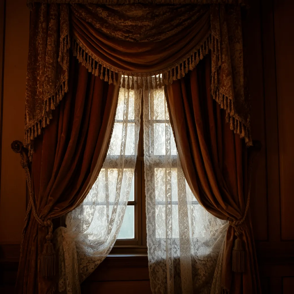 Layered Window Treatments