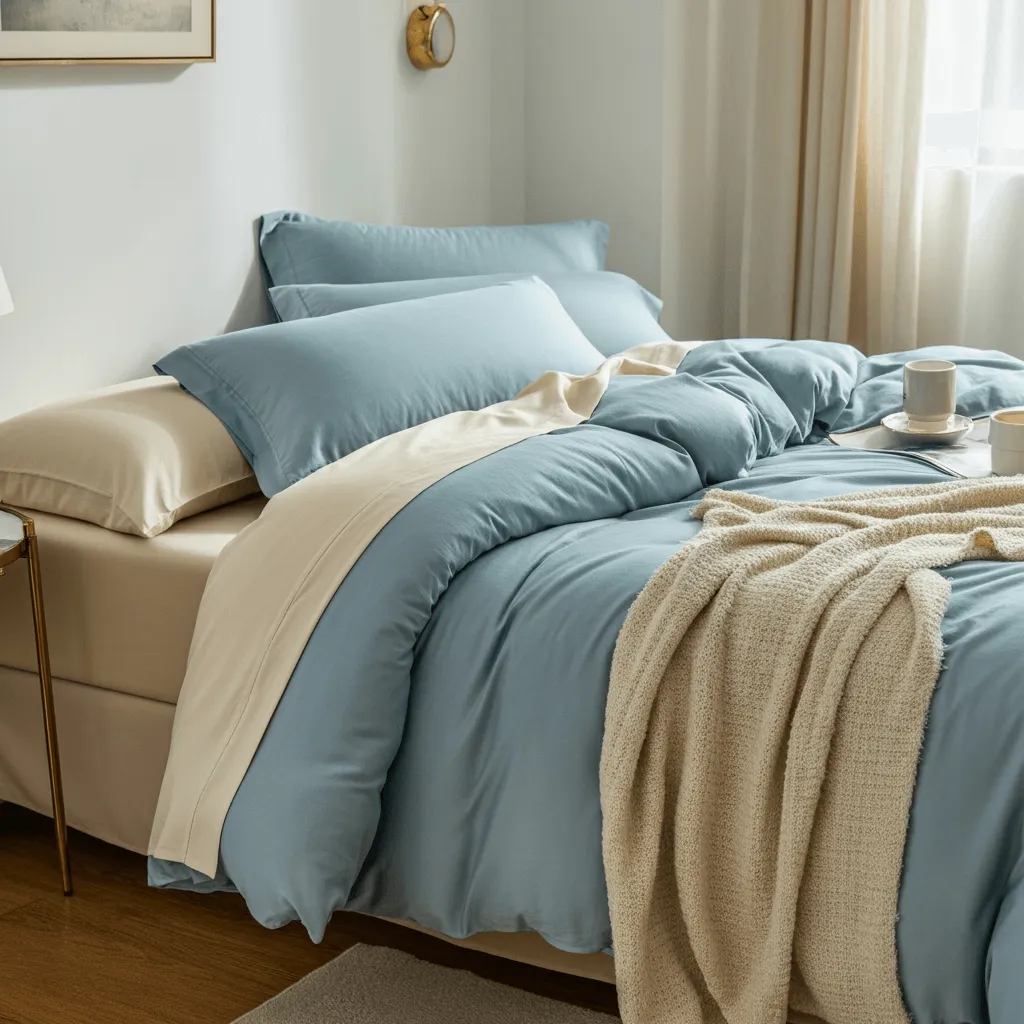 Light Blue Bedding
