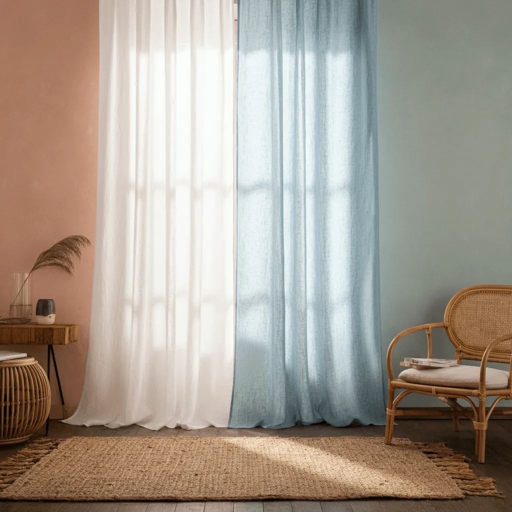 Light Linen Curtains