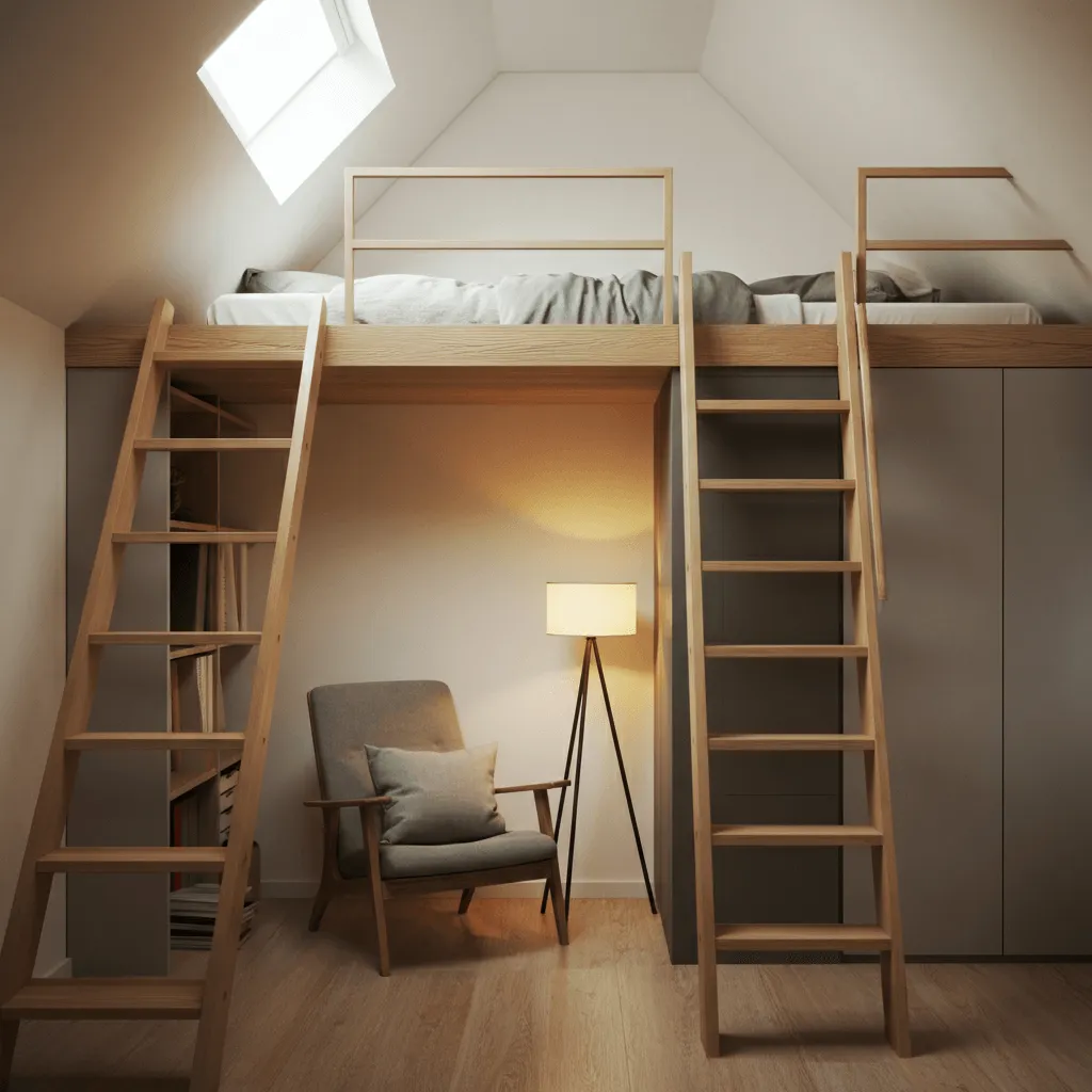 Lofted Sleeping Area