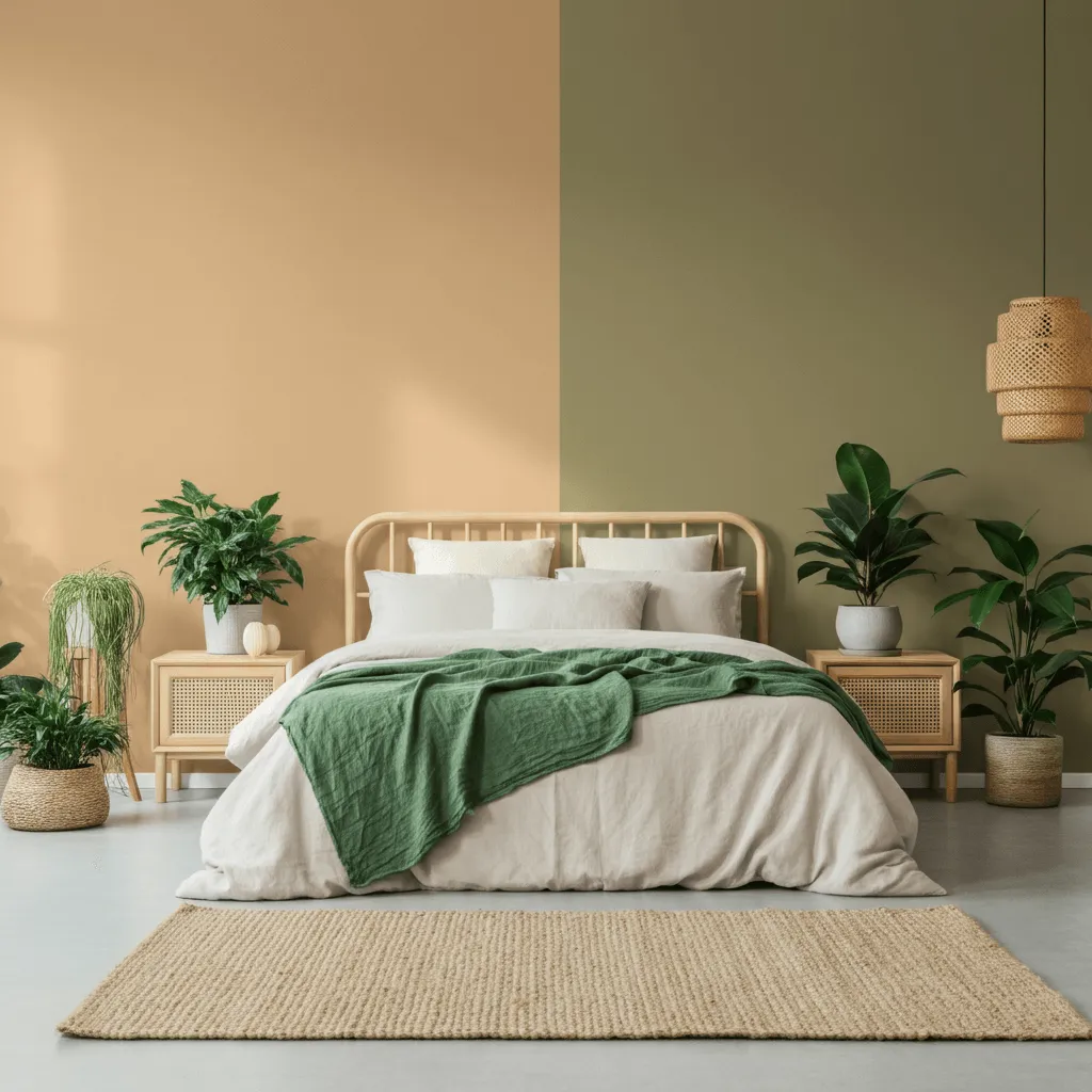 Low-VOC Paint Bedroom