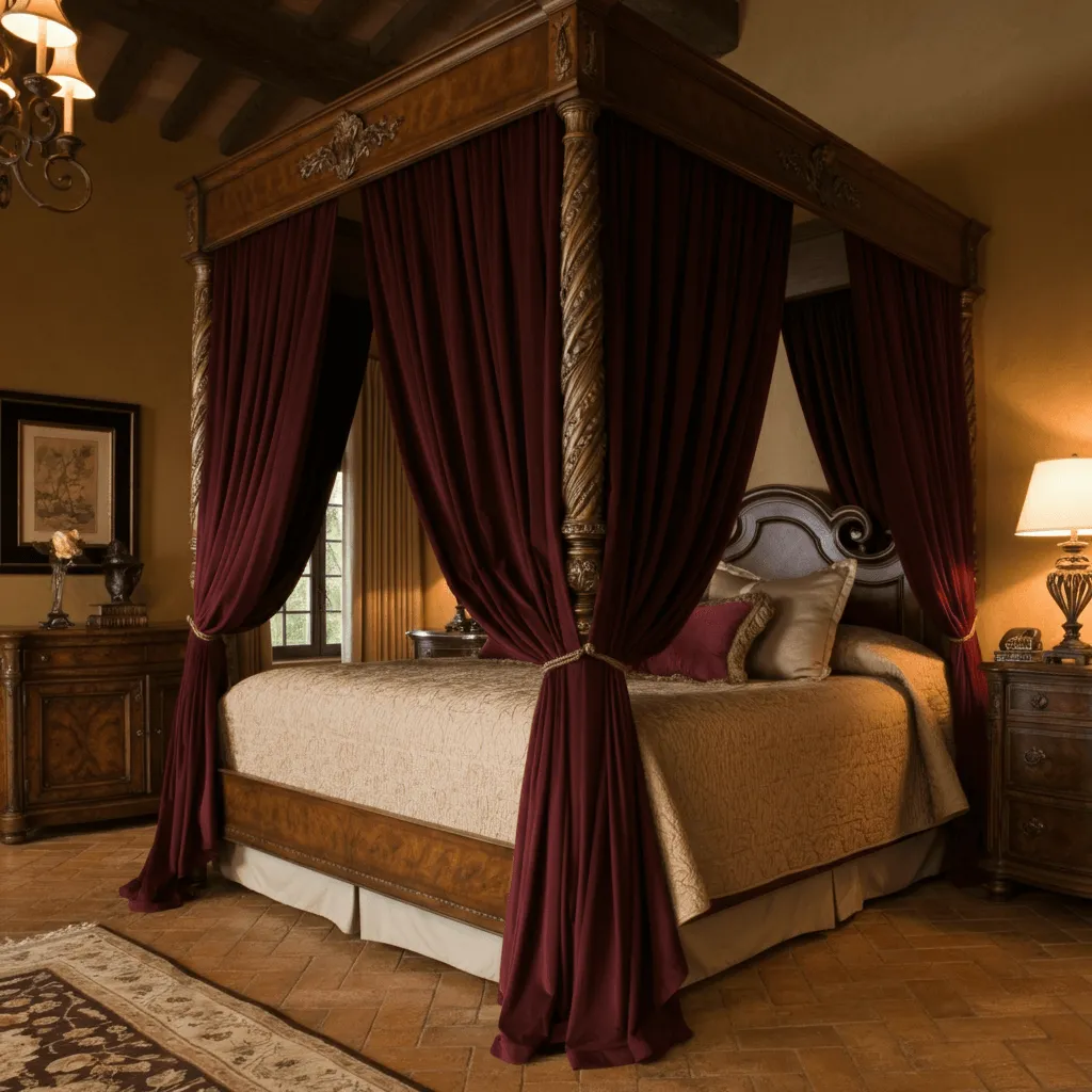 Lush Drapes and Canopy