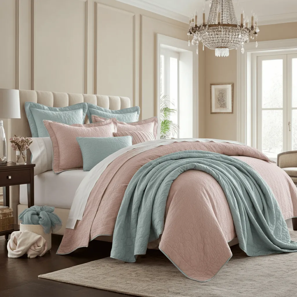 Luxurious Bedding Layers