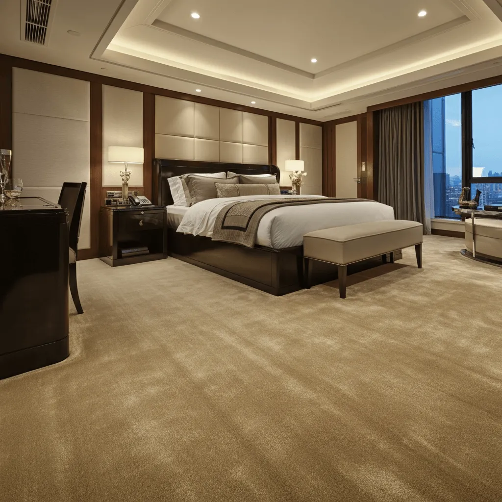 Luxurious Carpet Bedroom