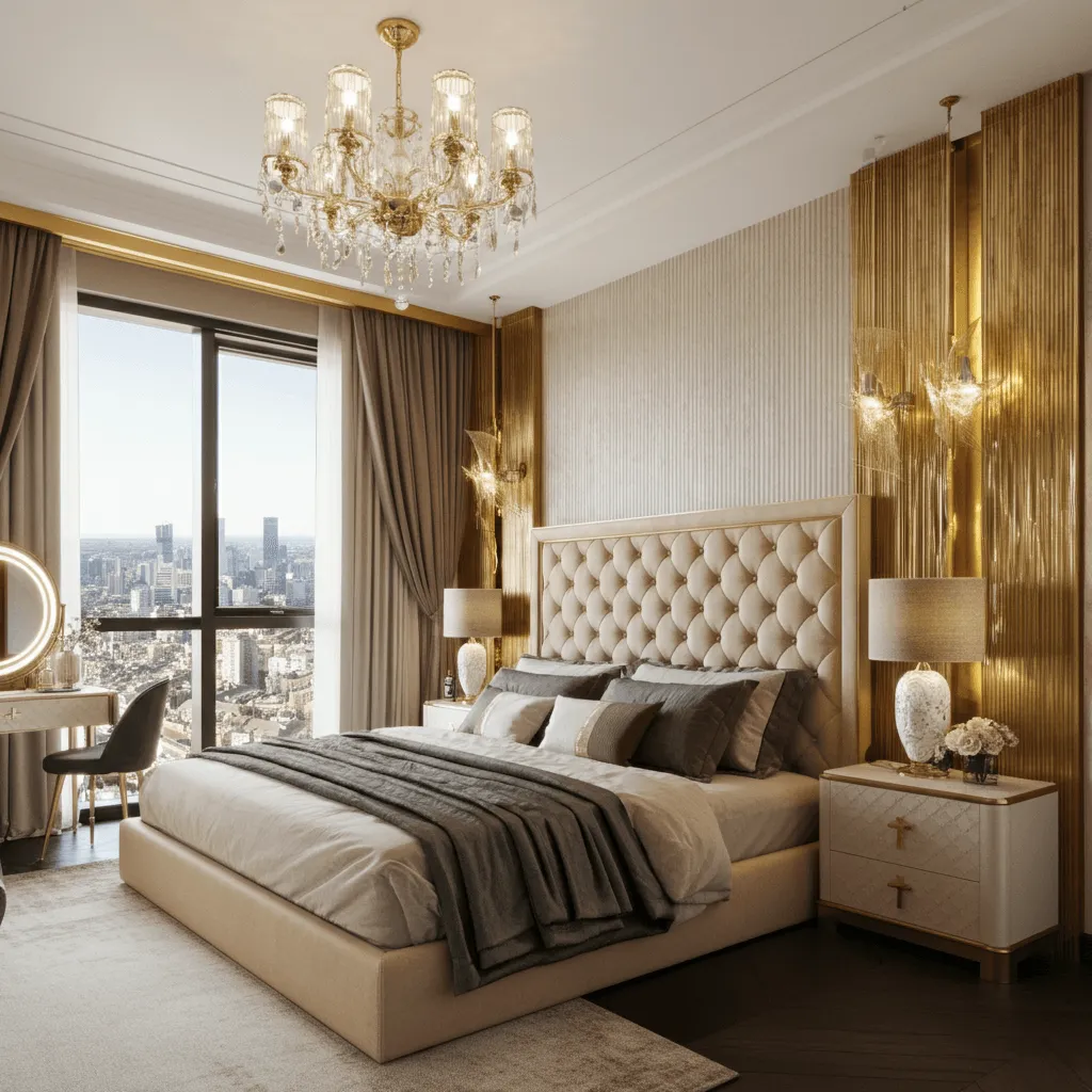 Luxurious Penthouse Bedroom