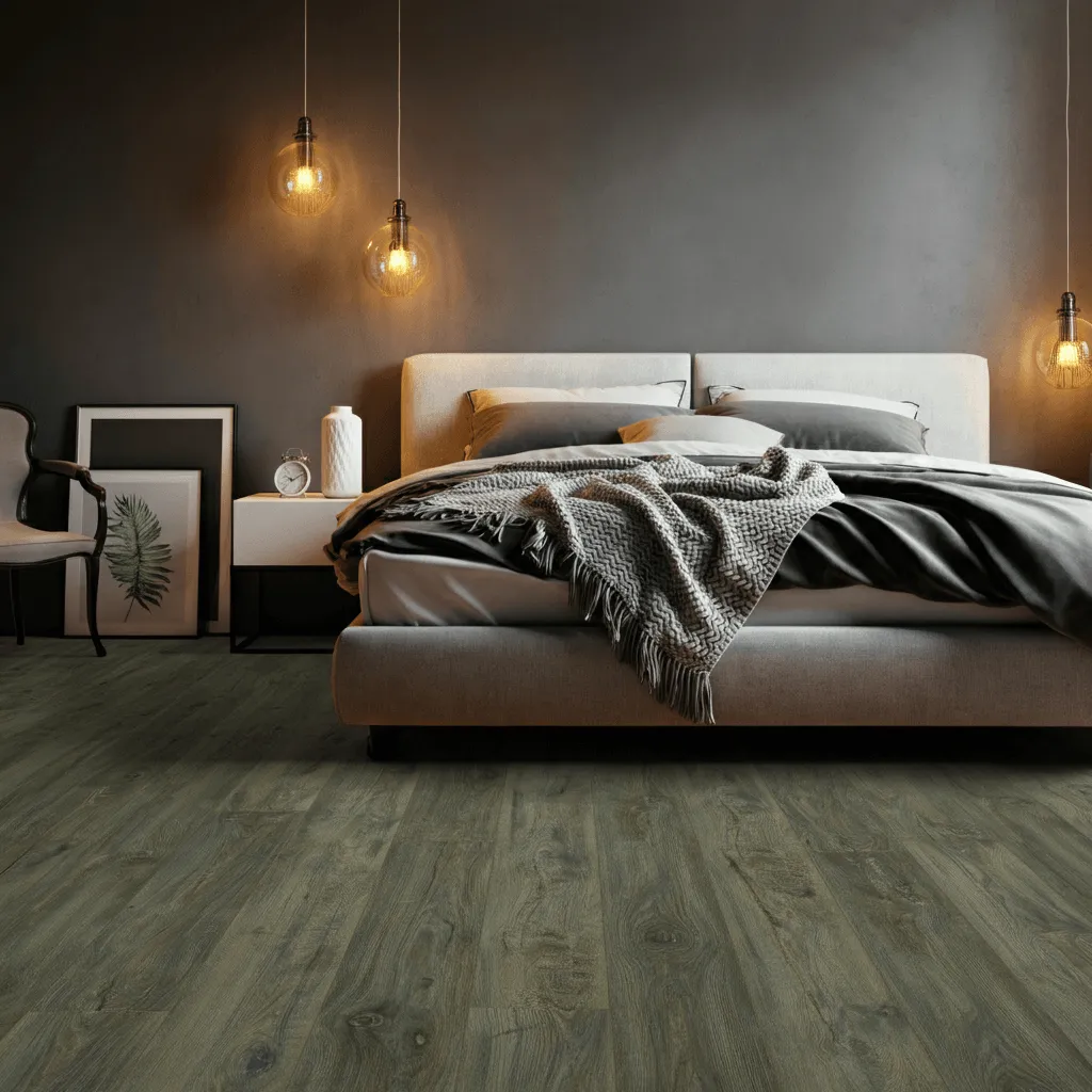 Luxury Vinyl Plank Bedroom