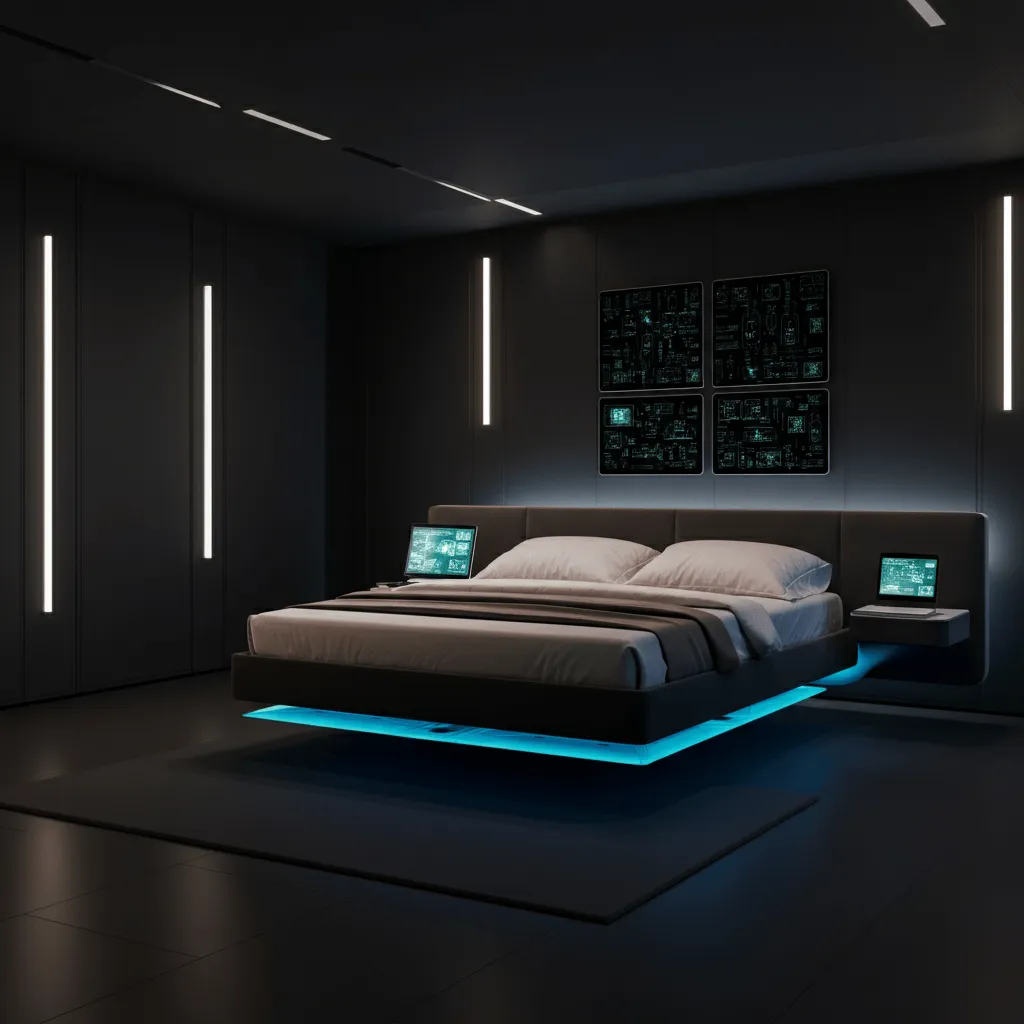 Magnetic Levitation Bed