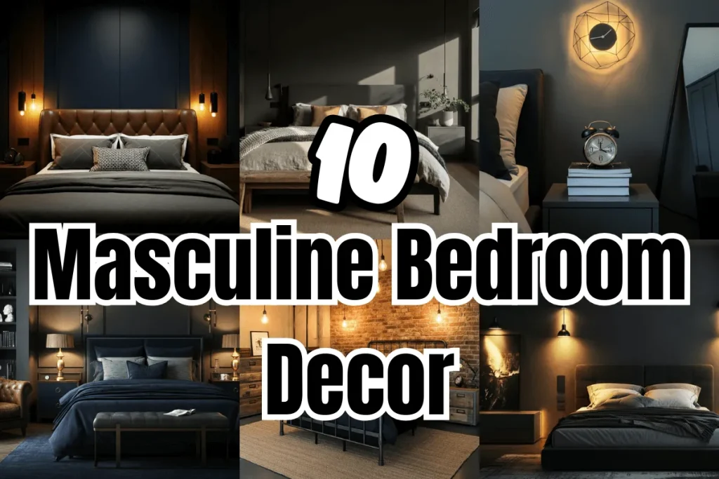 Masculine Bedroom Decor