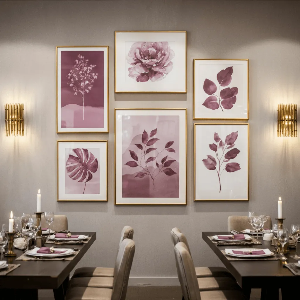 Mauve Wall Art