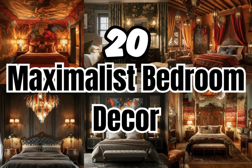 Maximalist Bedroom Decor