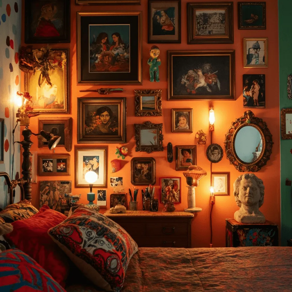 Maximalist Gallery Wall