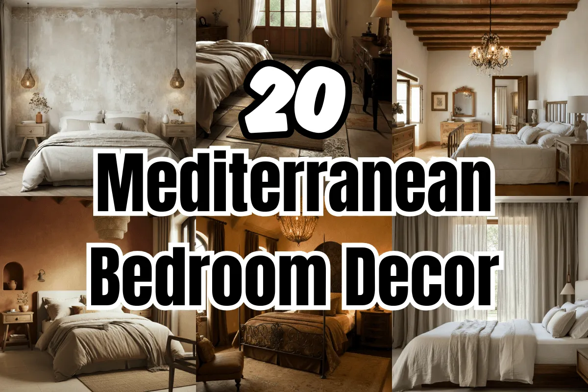 Mediterranean Bedroom Decor