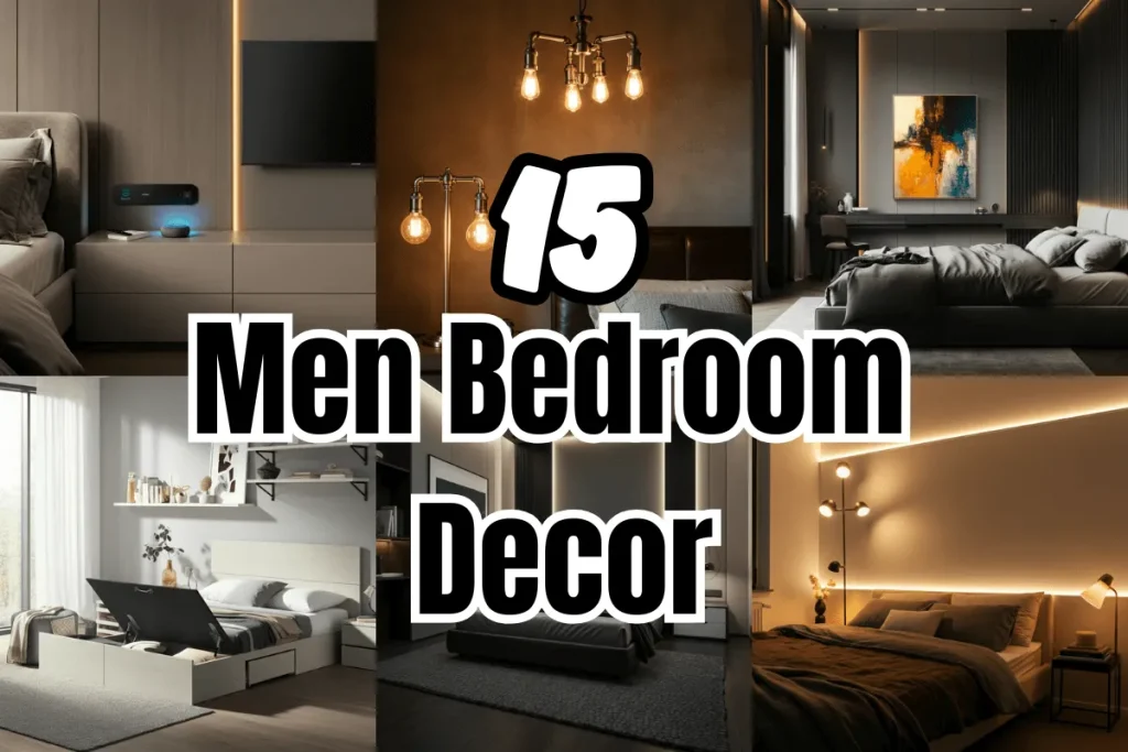 Men Bedroom Decor