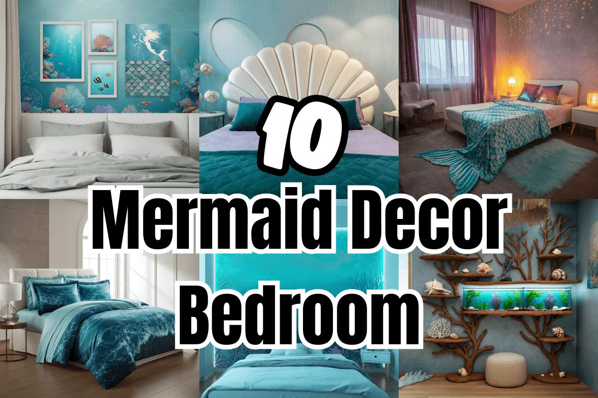 Mermaid Decor Bedroom
