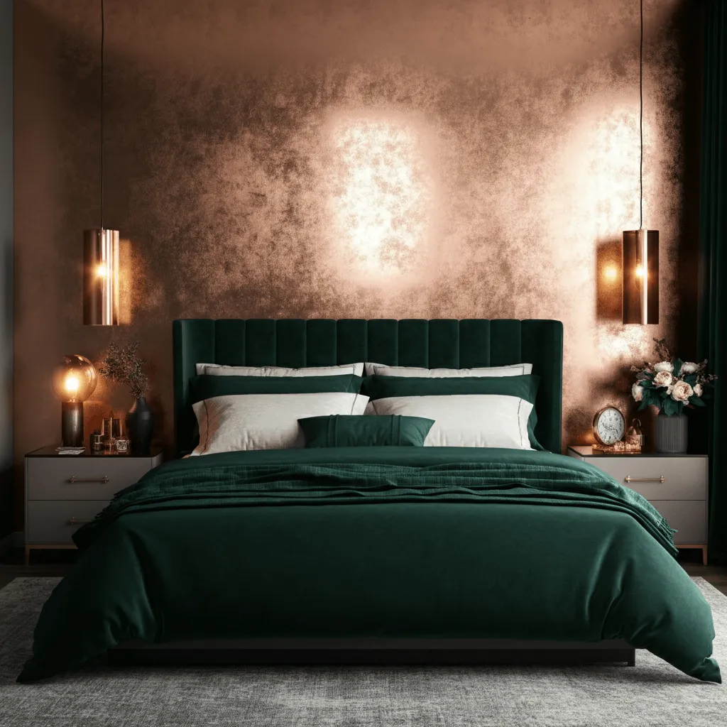 Metallic Accent Wall