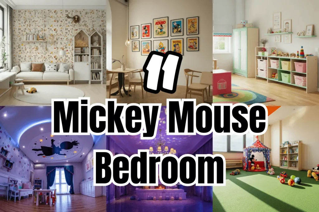 Mickey Mouse Bedroom