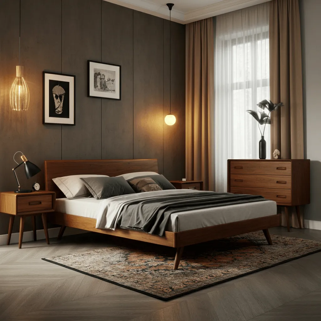 Mid-Century Modern Bedroom