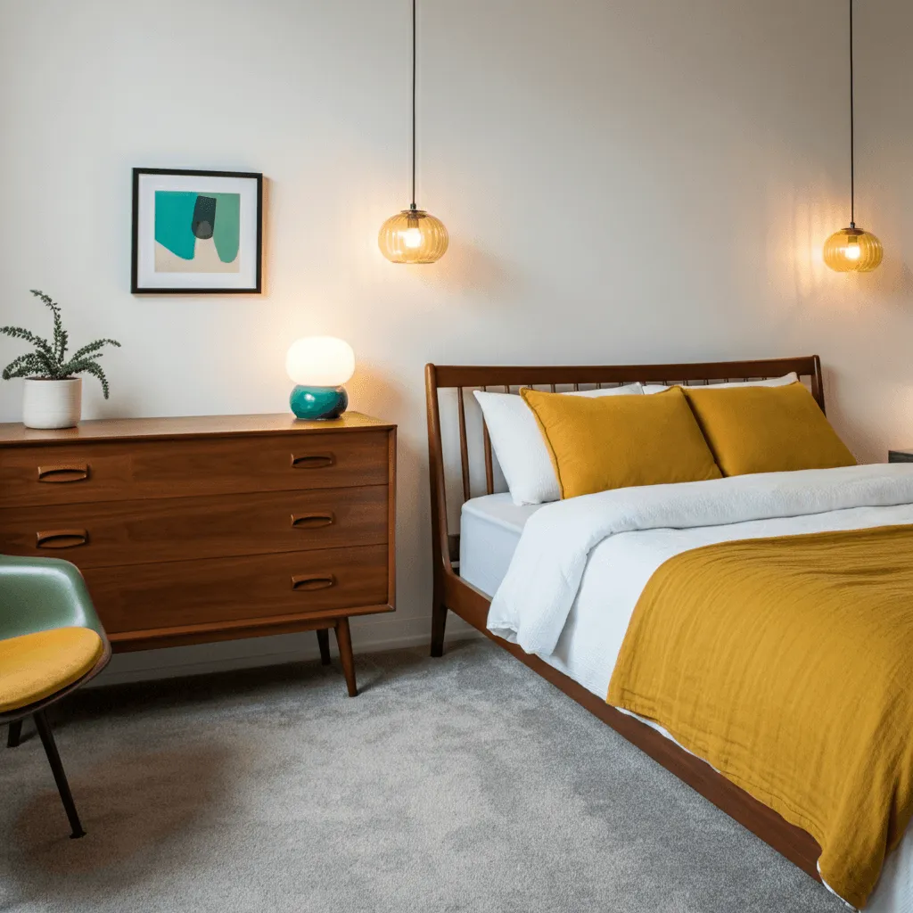 Mid-Century Modern Bedroom