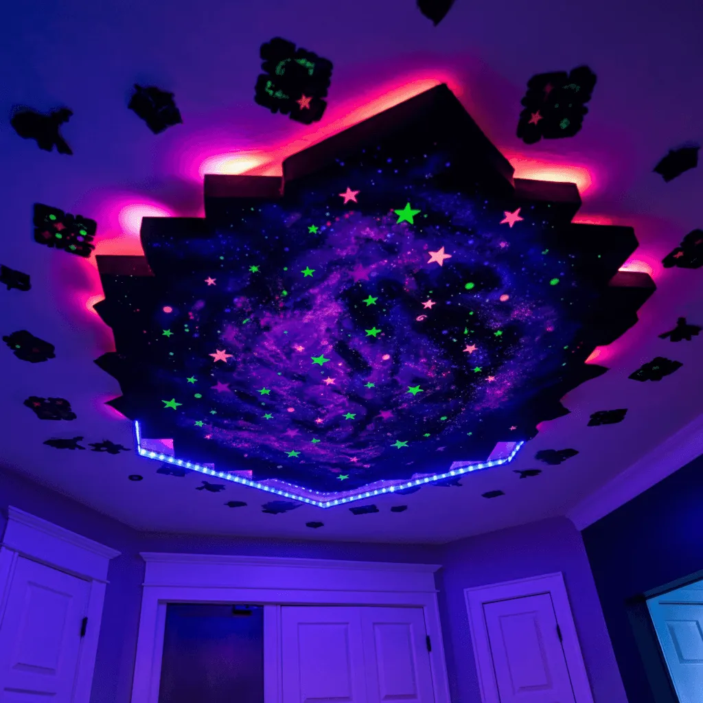 17 Minecraft Bedroom Decor Ideas That Will Blow Your Mind 7 Minecraft Ceiling Design