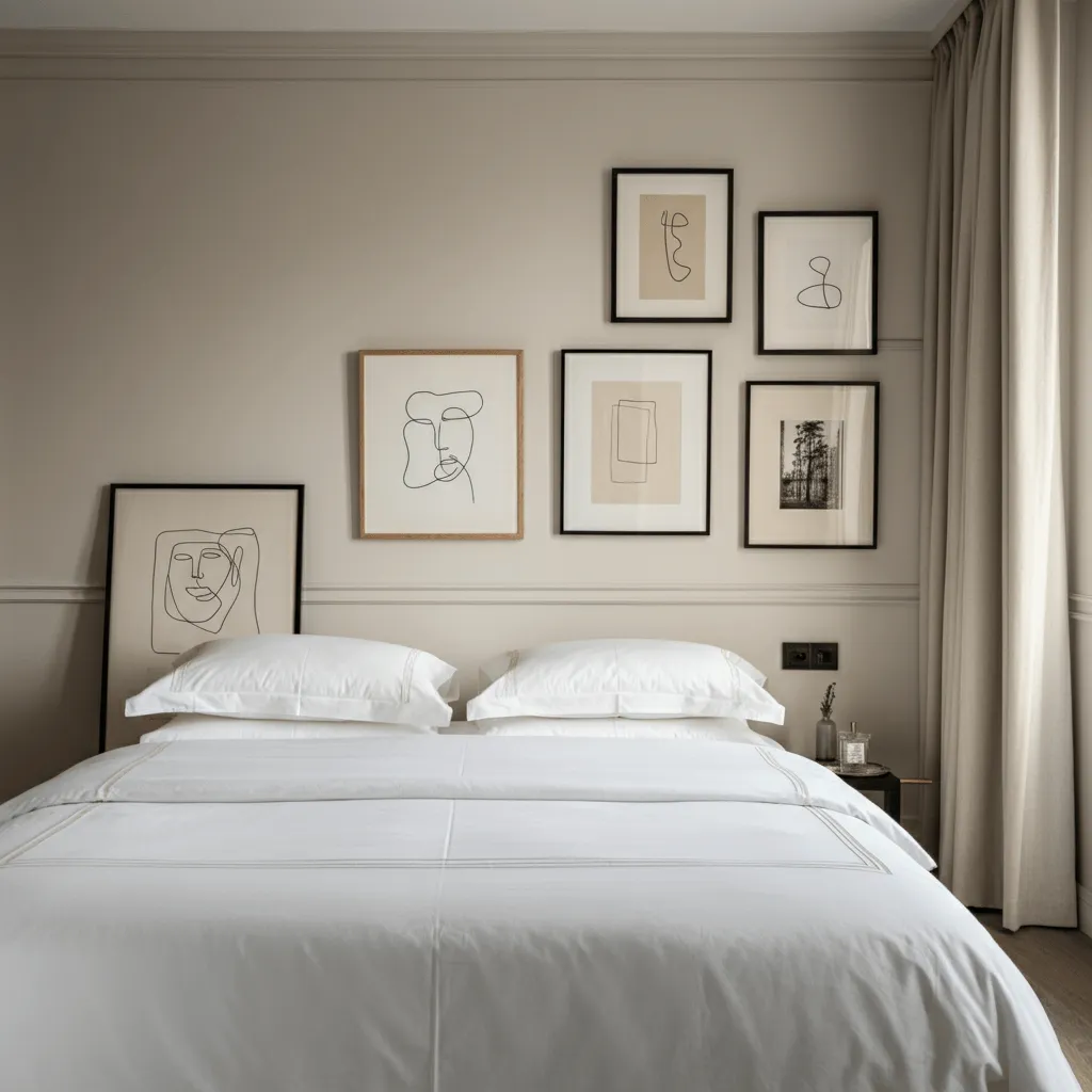 Minimal Artwork on Walls