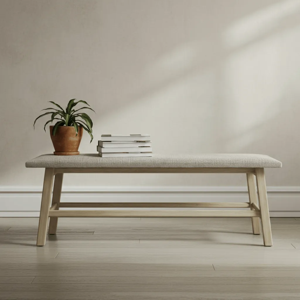 Minimalist Bedroom Bench