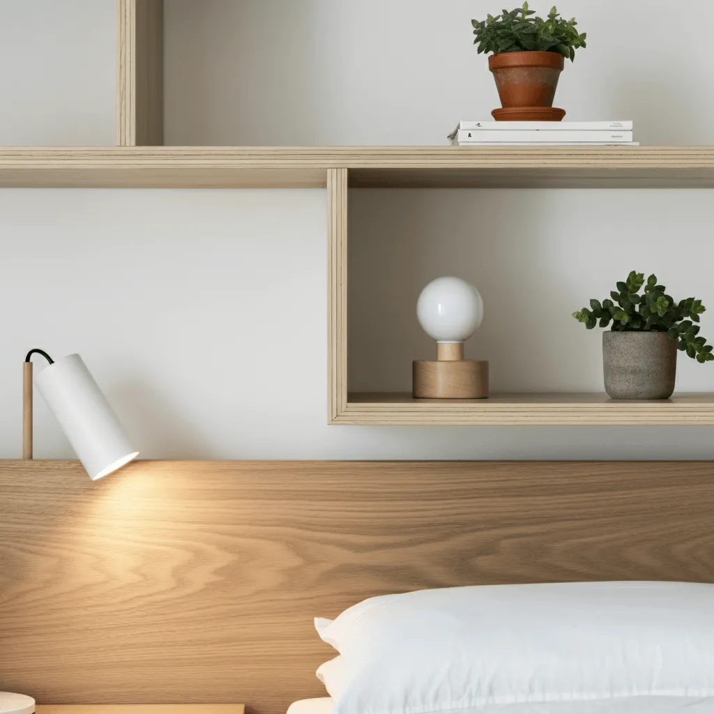 Minimalist Open Shelves