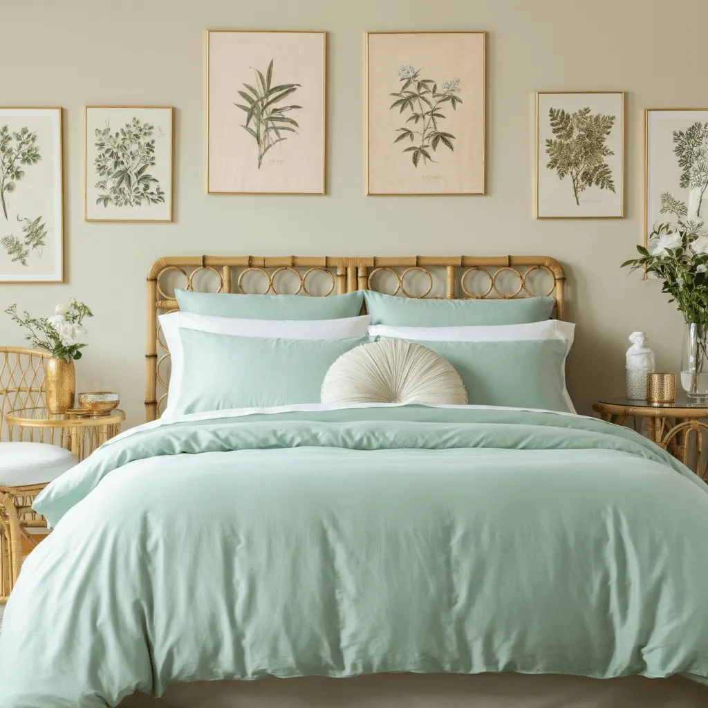 Mint Green Bedroom