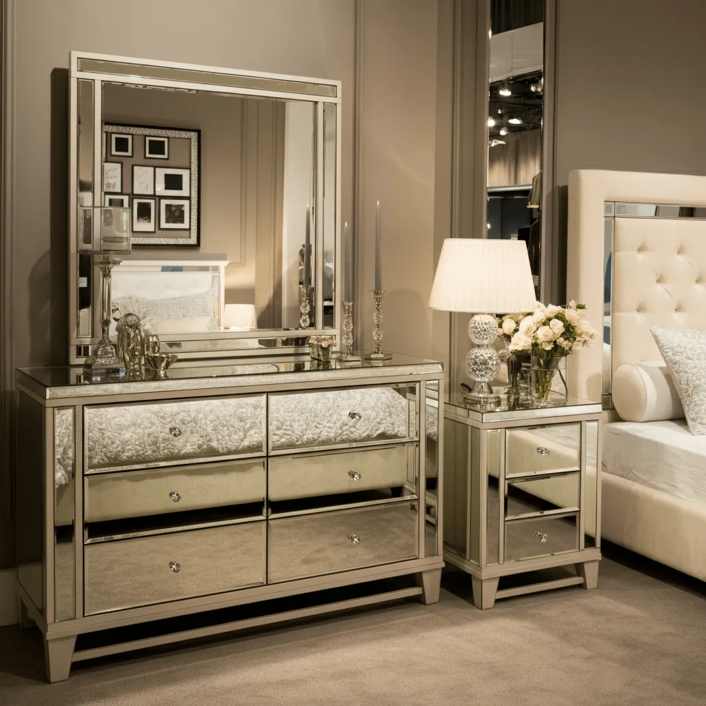 Mirrored Furniture