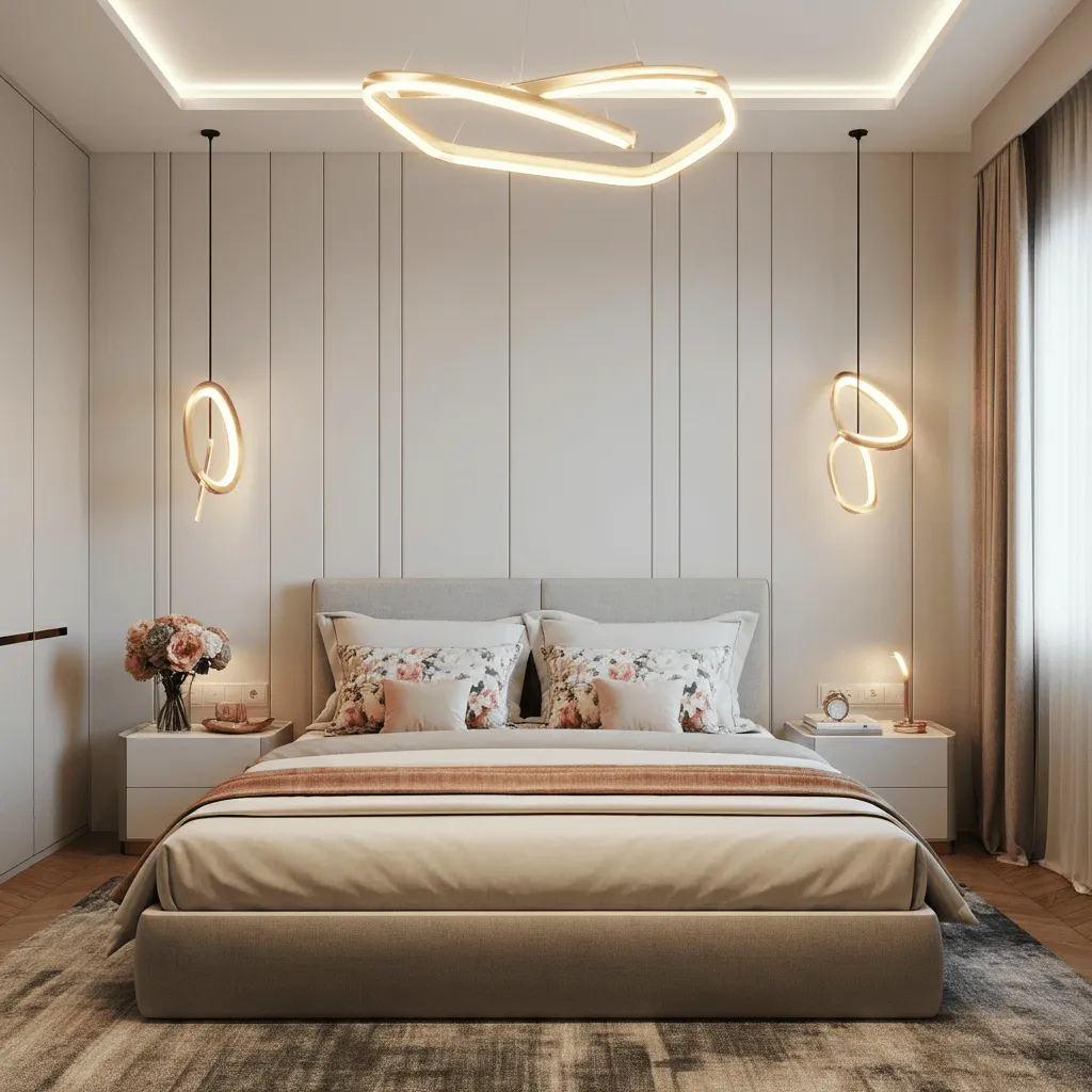 Modern Feminine Bedroom