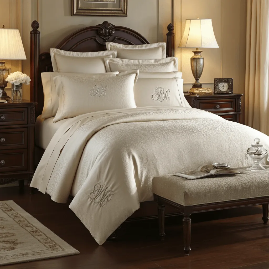 Monogrammed Linens Sophistication